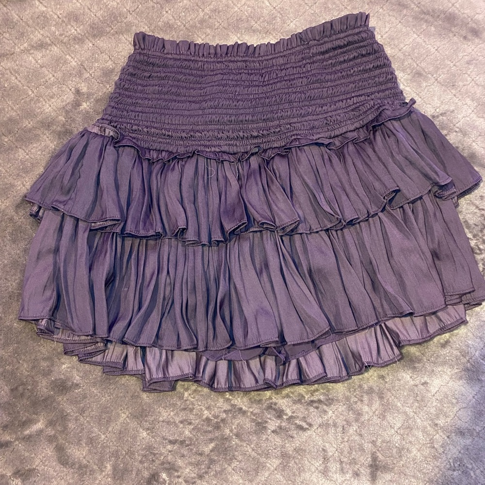 Womens ruffle skirt